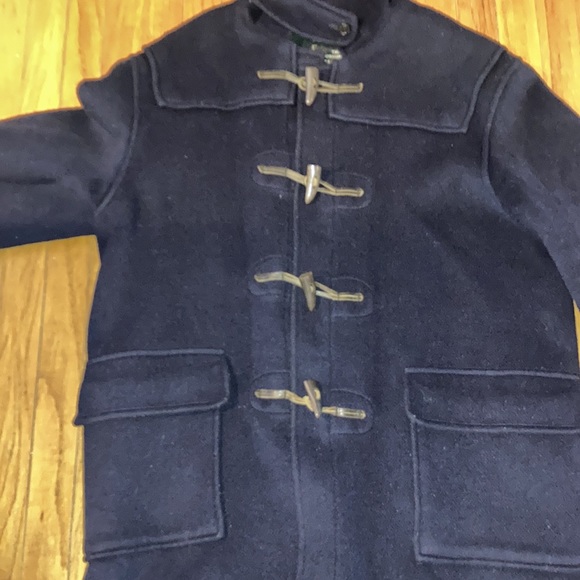 Women's Gloverall Original English Duffle Coat Navy Size Medium - Picture 4 of 15